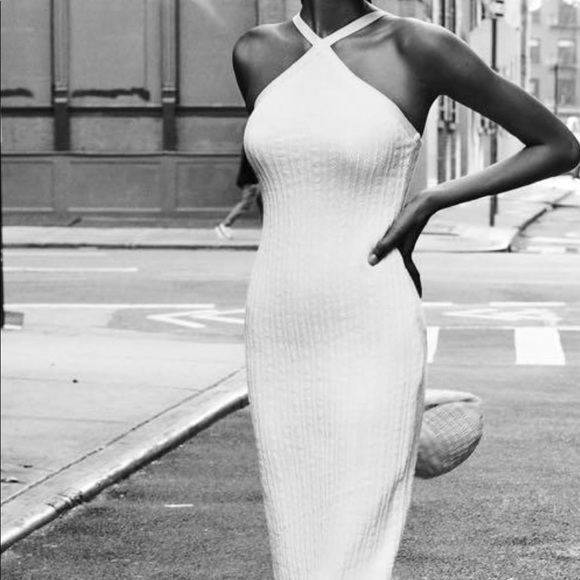 river island grey knitted dress Bottega Veneta Rib Knit Dress NWT main image 1
